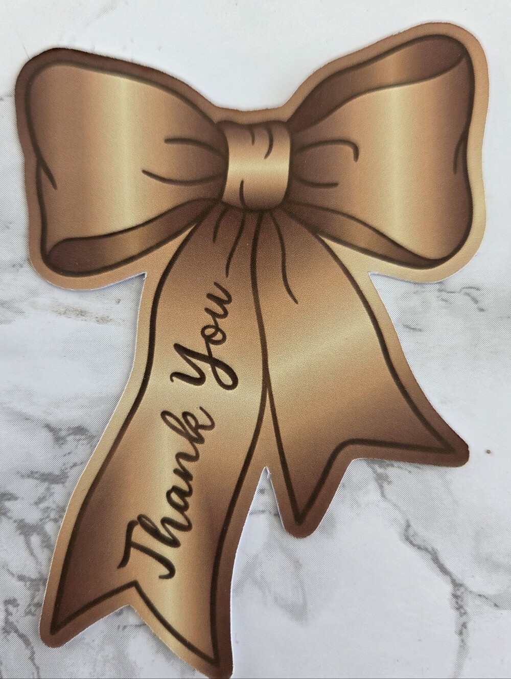 50 Pink Gold  Thank You Cards | Cute Gift Packaging Decoration
